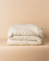 Linen Duvet Cover | Natural Stripe - - - Saardé - Saardé.