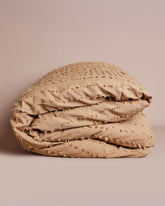 Shore Duvet Cover | Nutmeg - - - Saardé - Saardé.