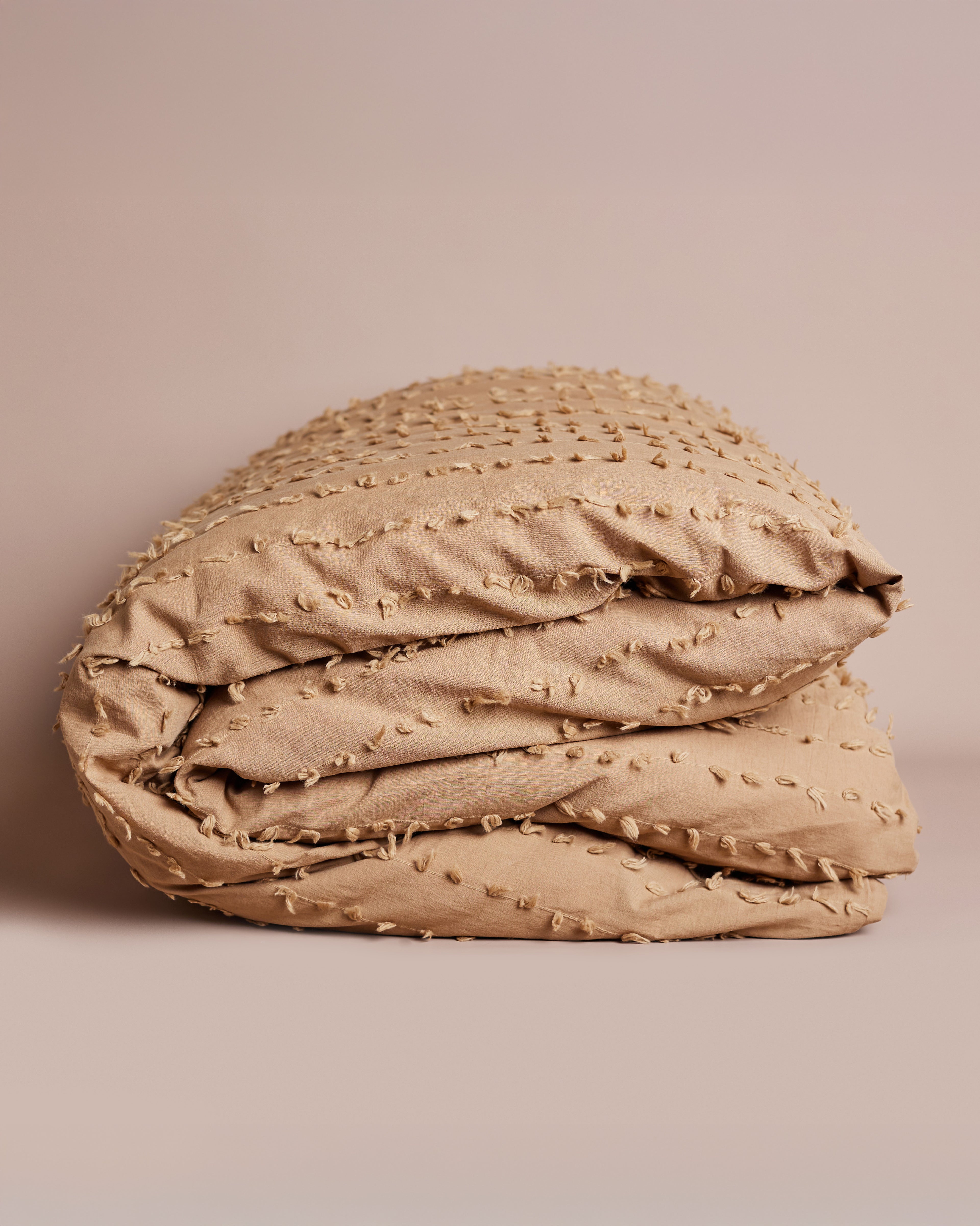 Shore Duvet Cover | Nutmeg - - - Saardé - Saardé.