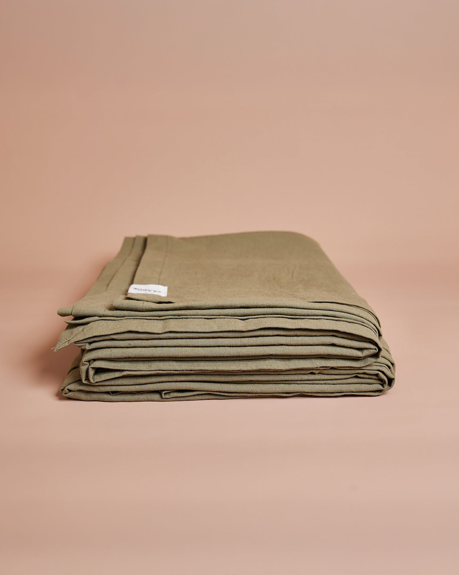 Shore Flat Sheet | Olive - - - Saardé - Saardé.