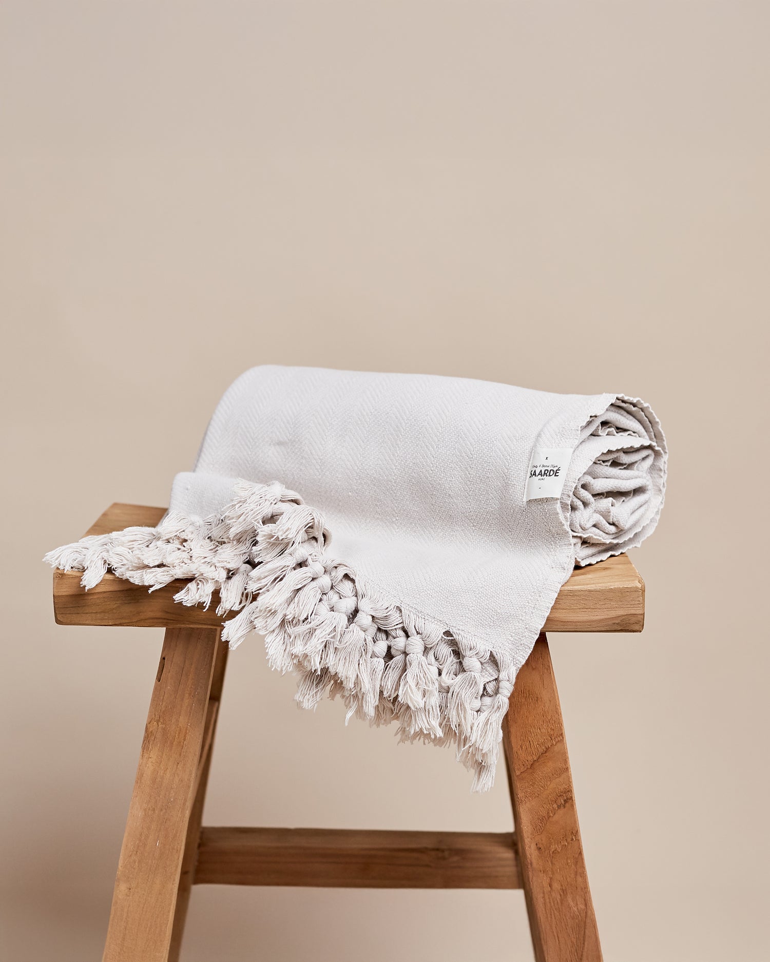 Vintage Wash Cotton Blanket | Clay - - - Saardé - Saardé.
