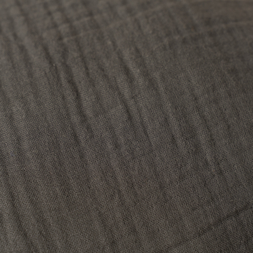 Enes Fitted Sheet Collection | Charcoal -  -  - Saardé - Saardé.