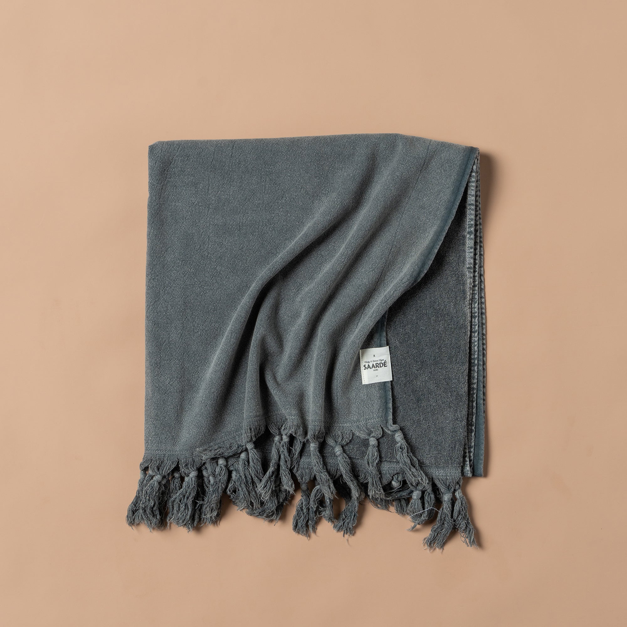 Vintage Wash Towel Collection | Charcoal - Bath Sheet - Bath Sheet - Saardé - Saardé.