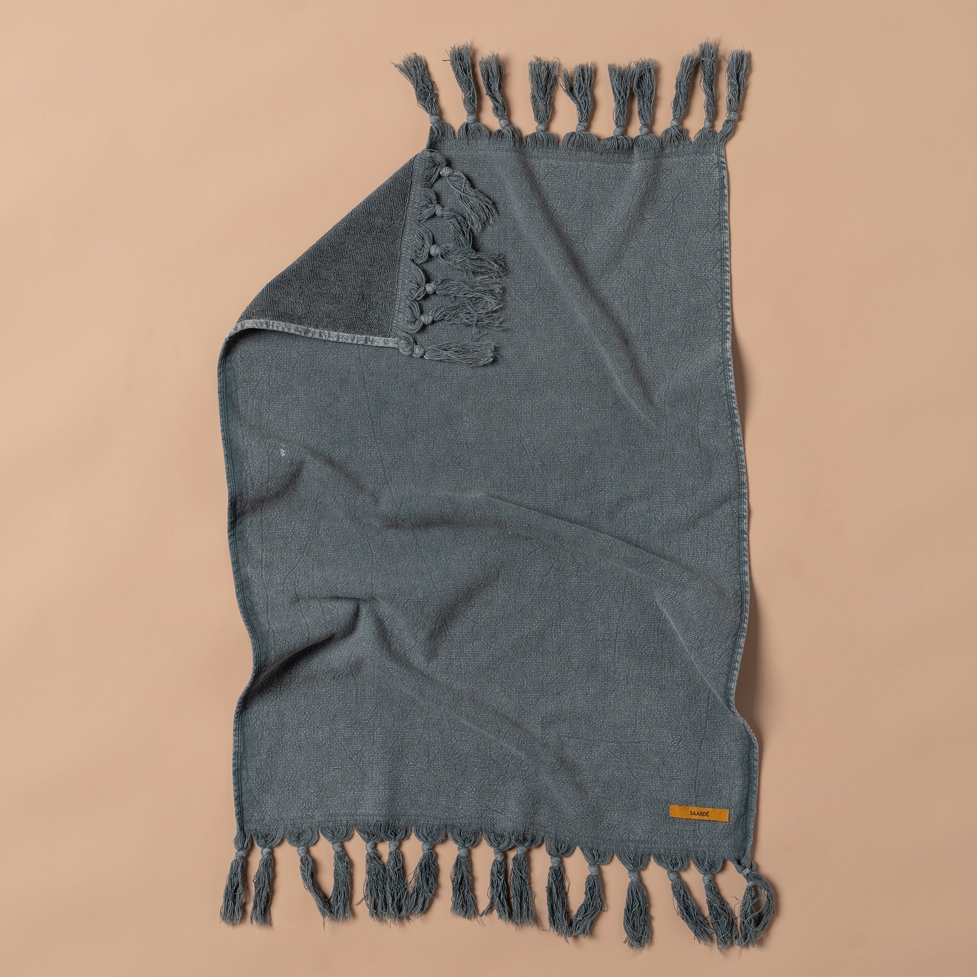 Vintage Wash Towel Collection | Charcoal - Hand Towel - Hand Towel - Saardé - Saardé.