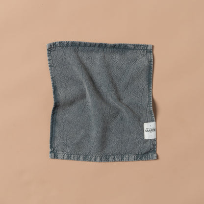 Vintage Wash Towel Collection | Charcoal - Face Washer - Face Washer - Saardé - Saardé.