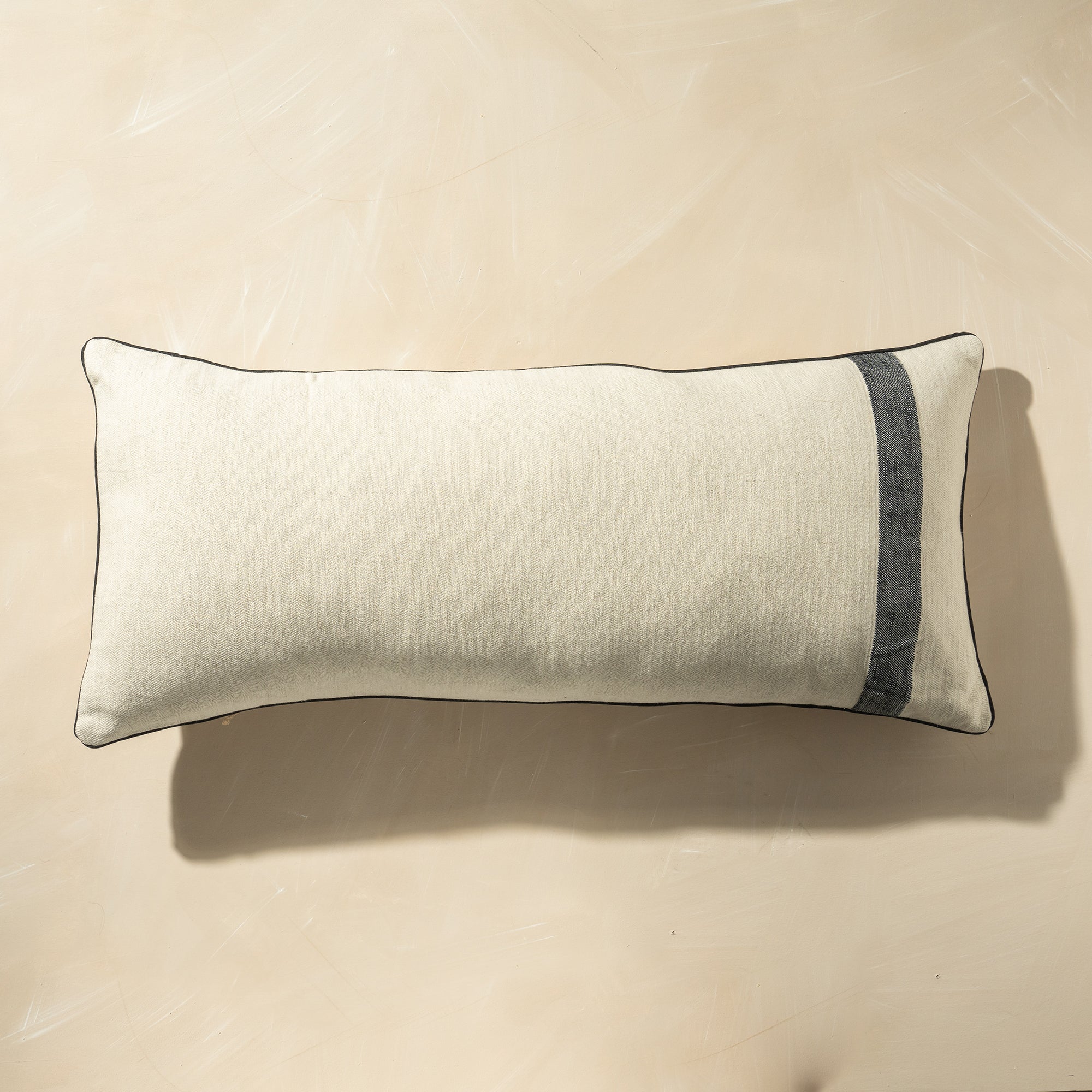 Kadir Cotton/Linen Bolster Cushion -  -  - Saardé - Saardé.