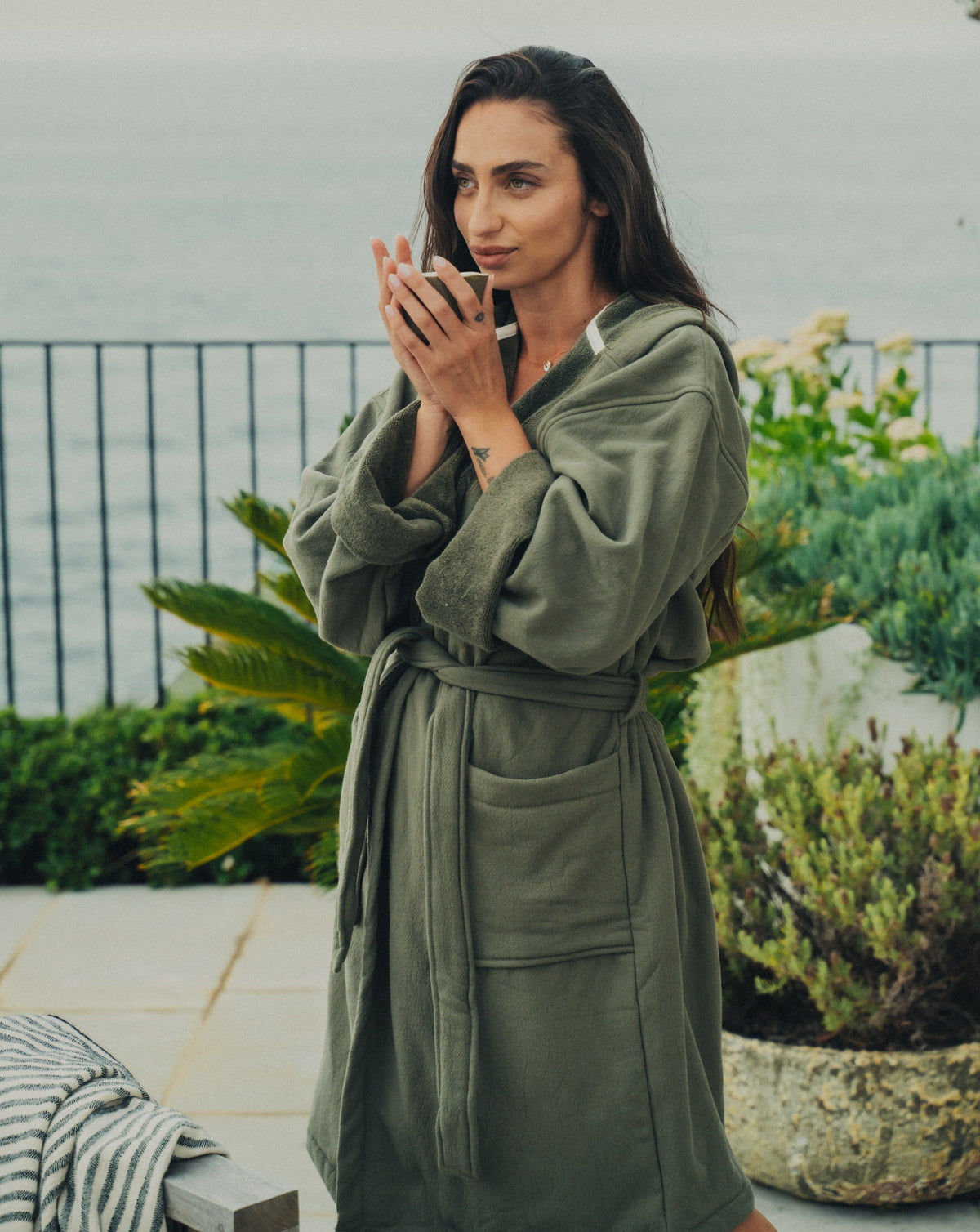 Wash Robe Vintage Wash Robe | Olive – Saardé