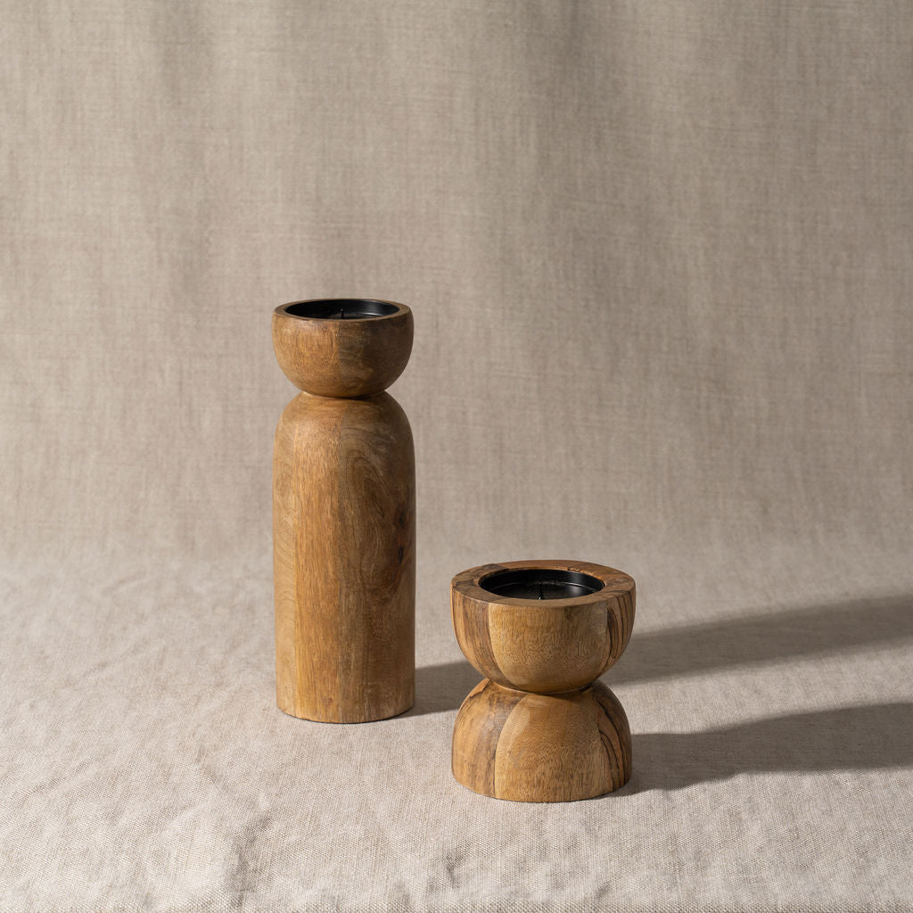 Toulin Candle Holder | Natural -  -  - Saardé - Saardé.