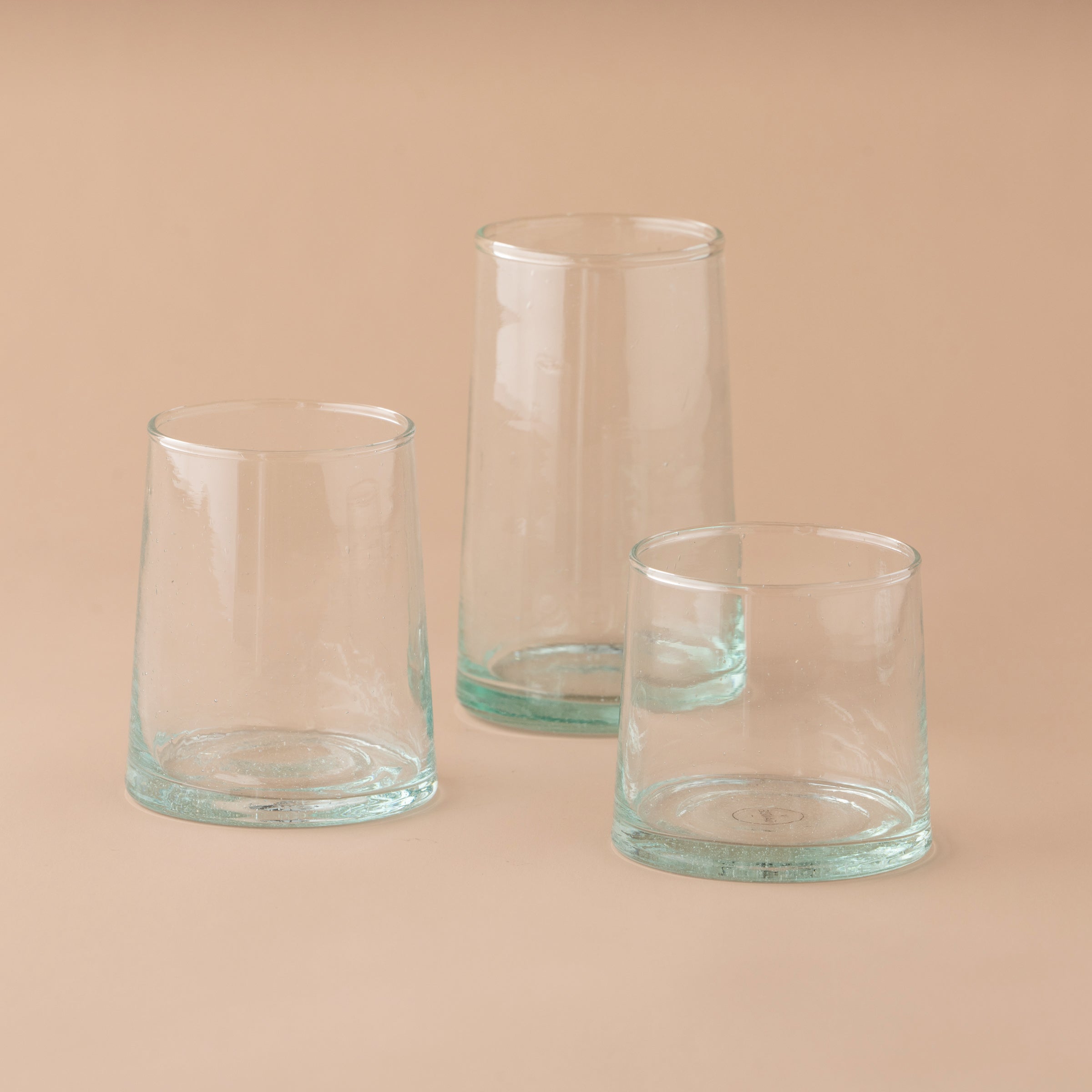 Modern Recycled Glass Collection | Clear - Small - Small - Saardé - Saardé.