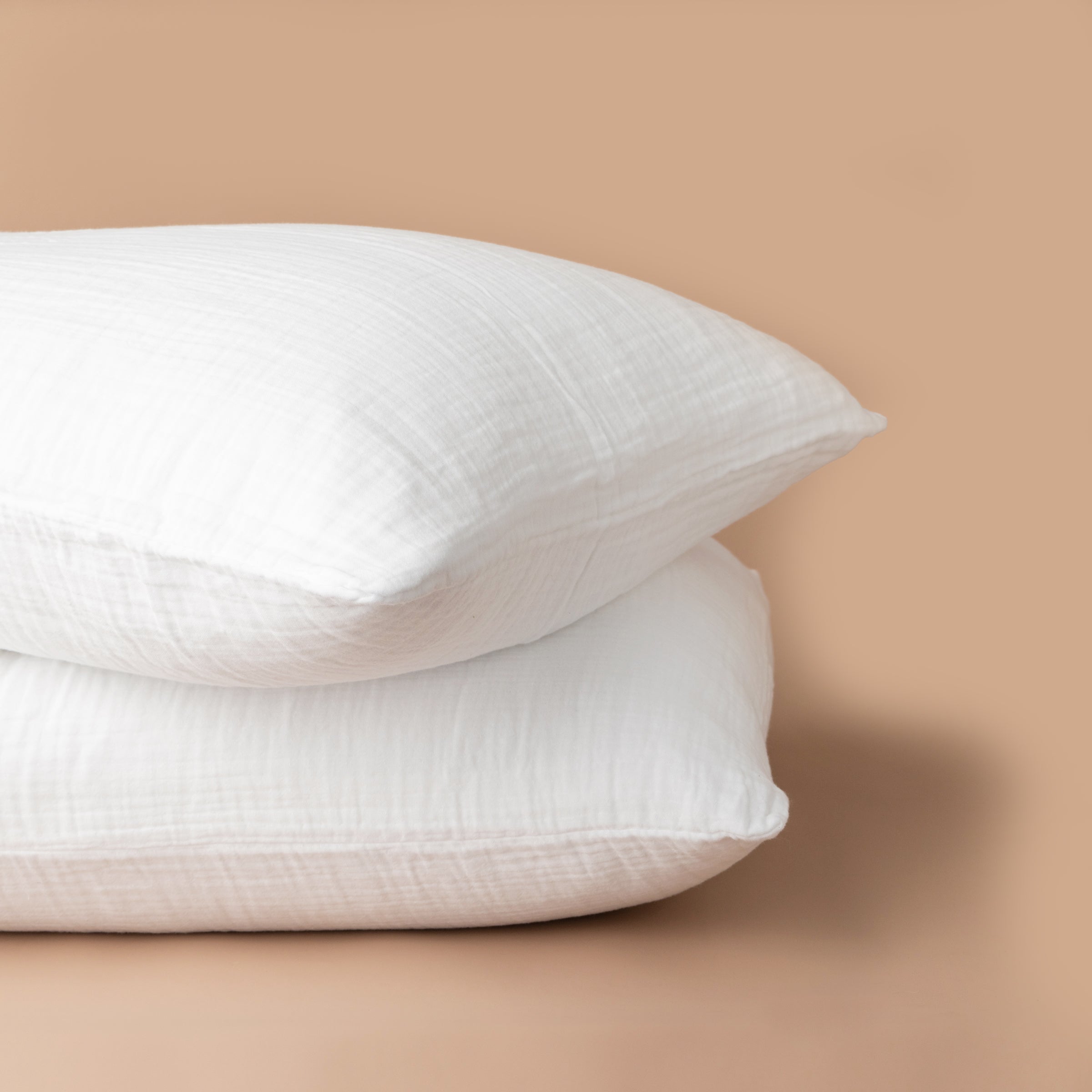 Enes Standard Pillowcases | White | Set of 2 -  -  - Saardé - Saardé.