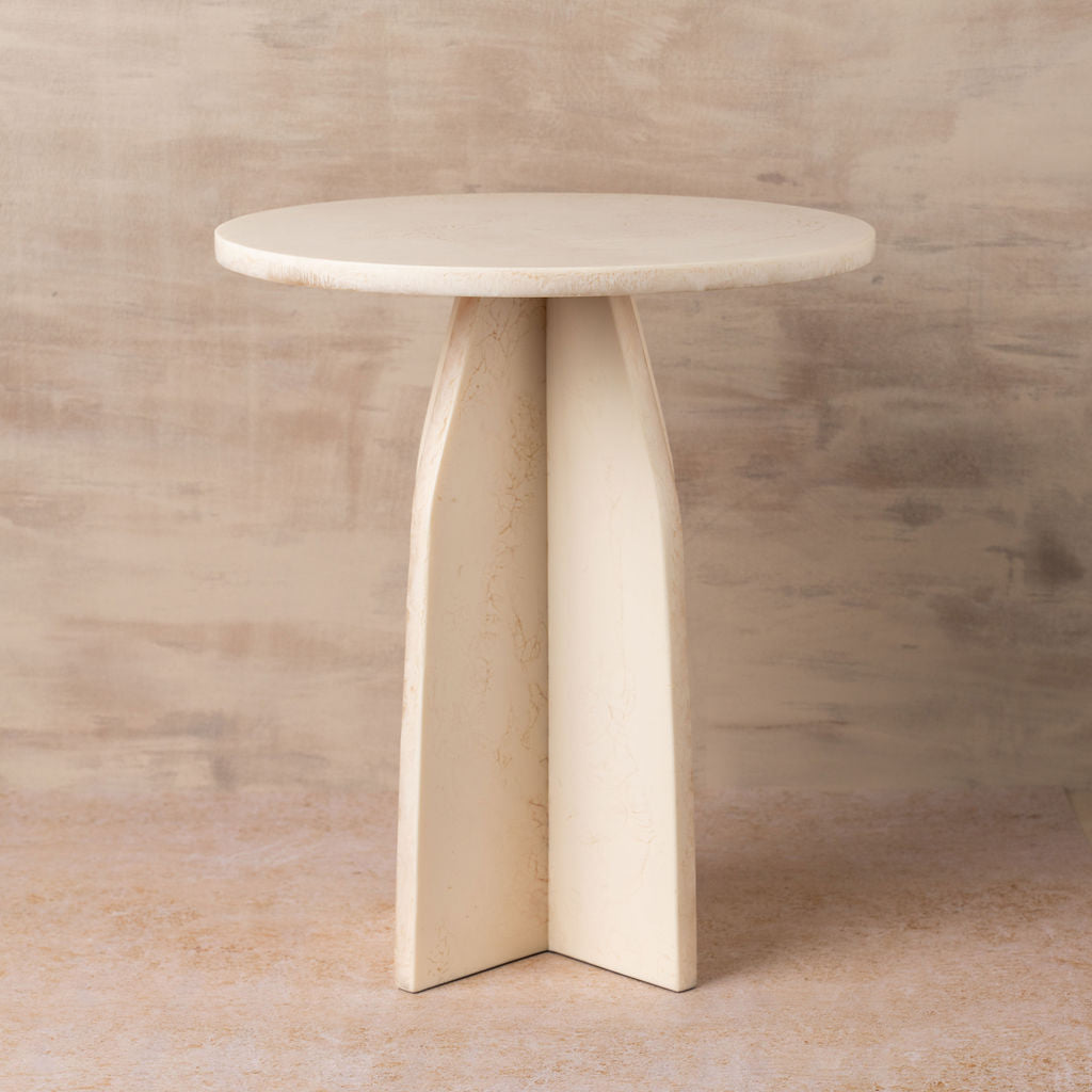 Flow Side Table | Marshmallow -  -  - Saardé - Saardé.