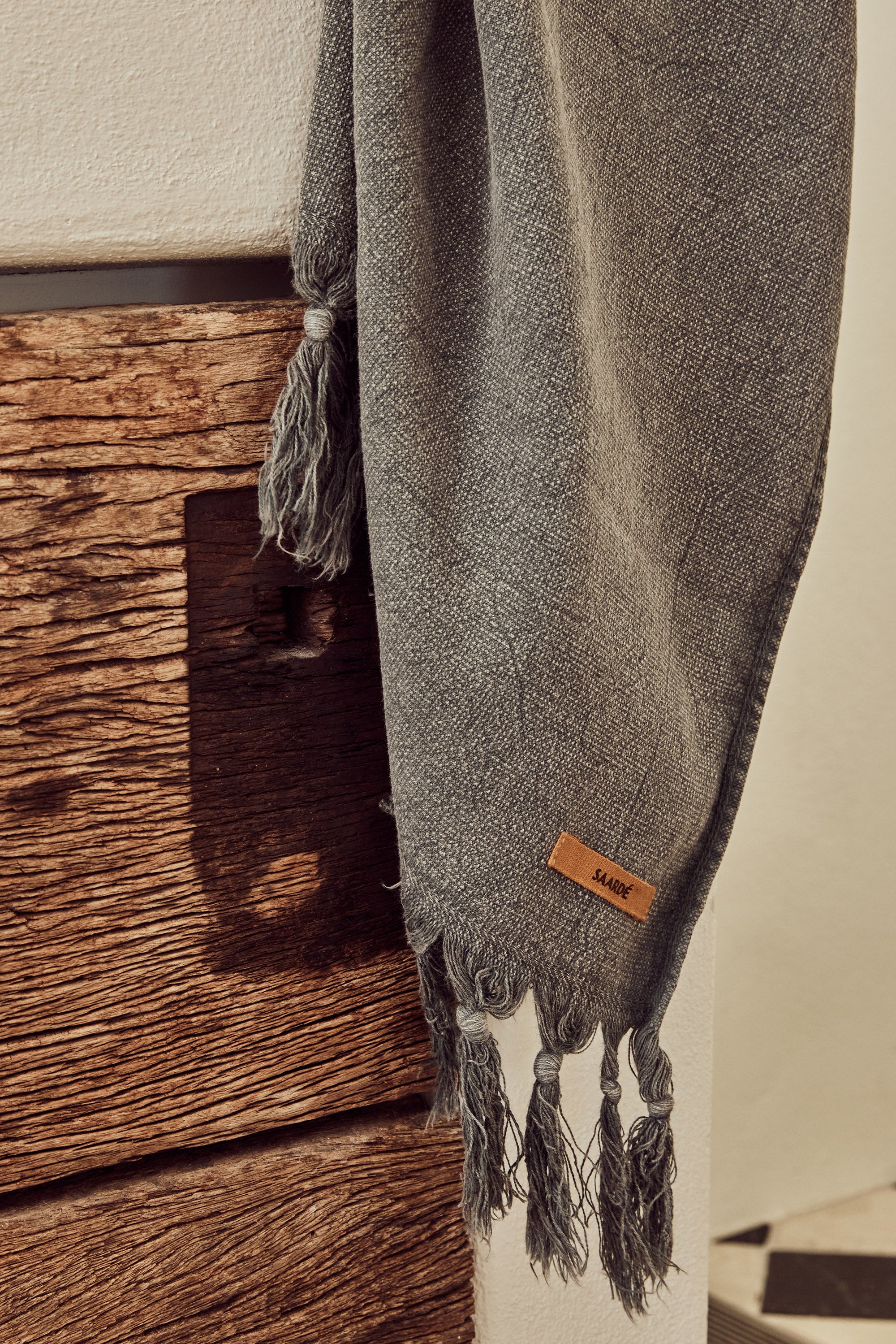 Vintage Wash Towel Collection | Charcoal -  -  - Saardé - Saardé.