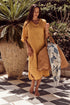 Amalfi Kaftan - Turmeric - Turmeric - Saardé - Saardé.