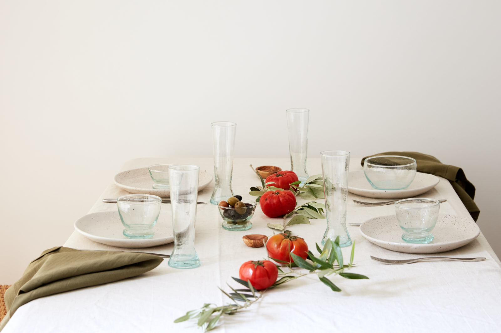 Shore Tablecloth | White -  -  - Saardé - Saardé.