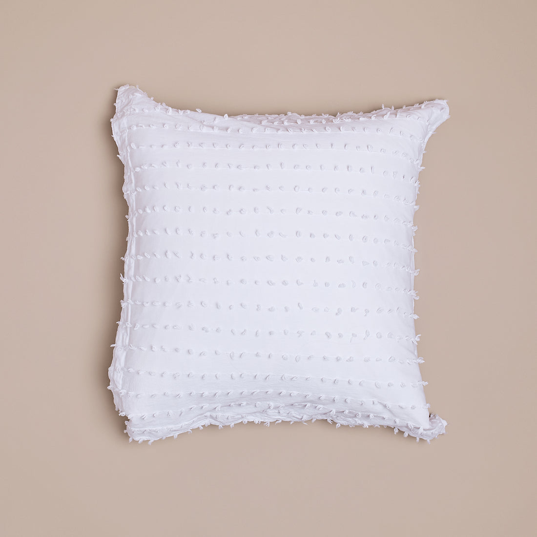 Shore European Pillowcase | White -  -  - Saardé - Saardé.