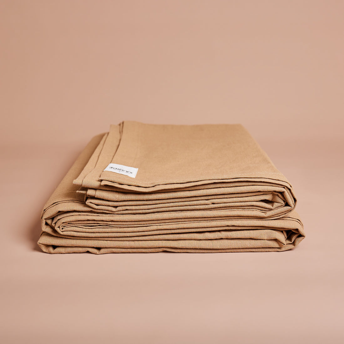 Shore Flat Sheet | Nutmeg -  -  - Saardé - Saardé.