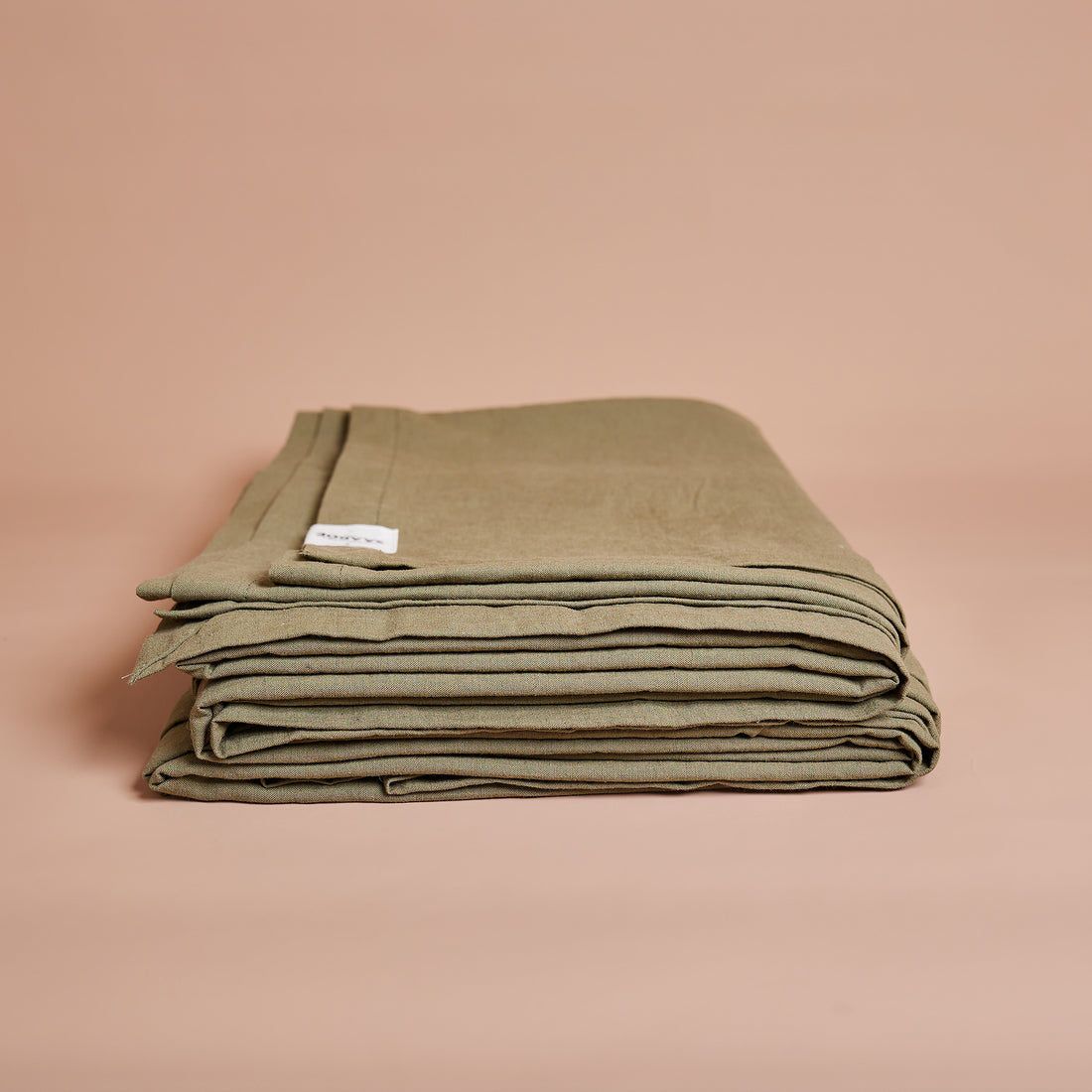 Shore Flat Sheet | Olive -  -  - Saardé - Saardé.