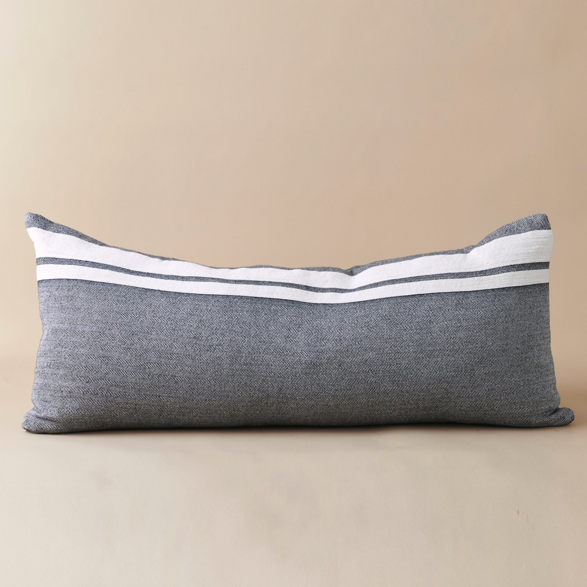 Grey shop bolster cushion