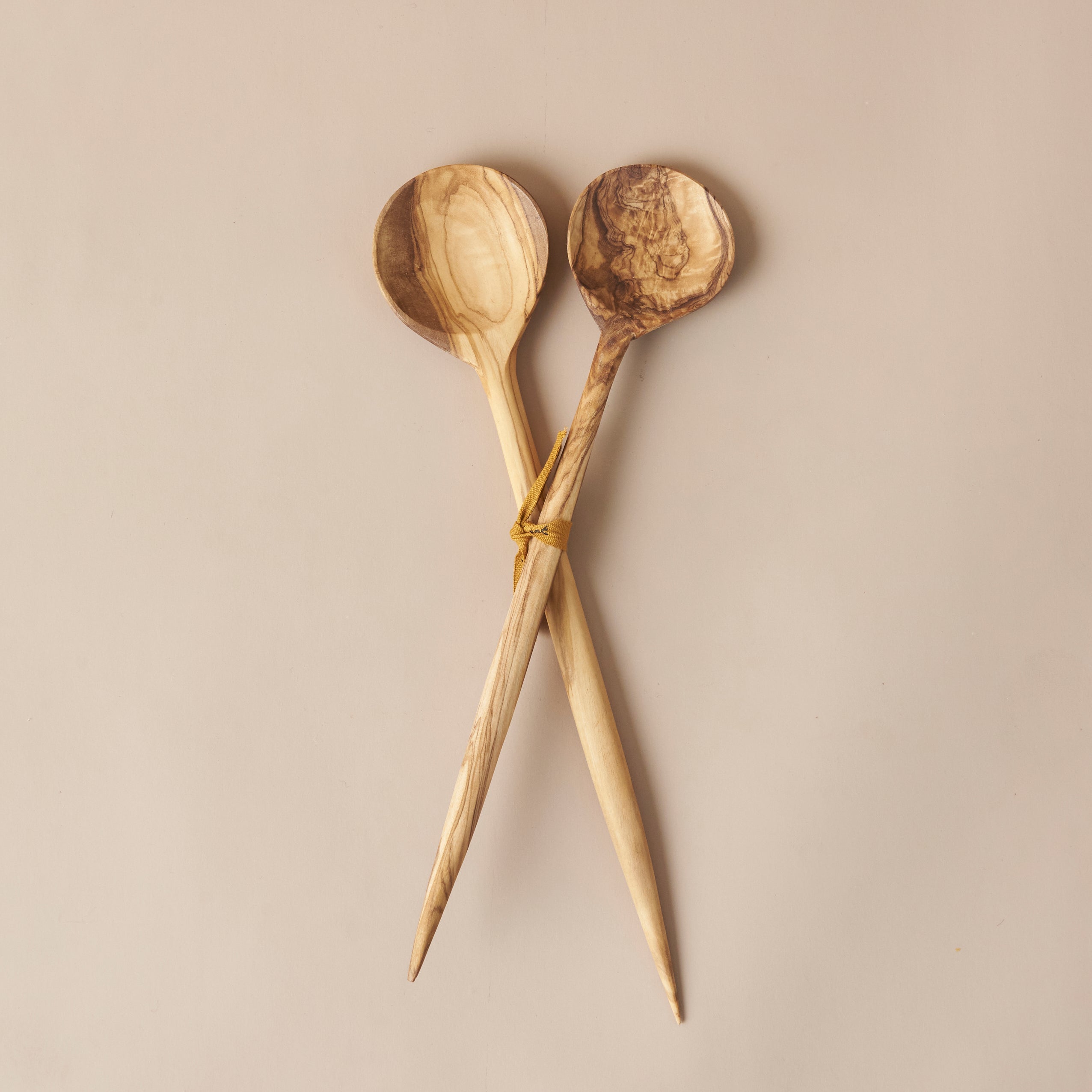 Olive Wood | Salad Spoons -  -  - Saardé - Saardé.