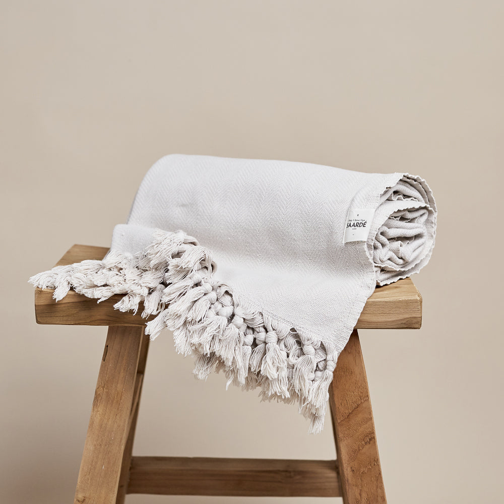 Vintage Wash Cotton Blanket | Clay -  -  - Saardé - Saardé.